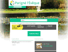 Tablet Screenshot of parigneleveque.fr